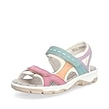 Rieker Damen Trekking Sandalen 68866, Frauen Sandalen,Sommerschuhe,Freizeitschuhe,offene...