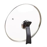 Deckel aus gehärtetem Glas mit Hitzebeständigkeit für Bratpfannen und Woks, Multi-Fit-Design mit...