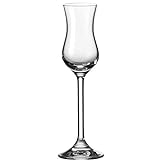 Leonardo Daily Grappa-Glas, Schnaps-Glas mit Stiel, spülmaschinenfeste Digestif-Gläser, 6er Set,...