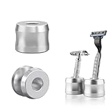 Linkidea Rasierhobel-Ständer, Öffnungsdurchmesser 18,5 mm, Aluminiumlegierung, für Herren,...