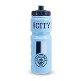 Manchester City FC Team Merchandise Kunststoffflasche, 750 ml, Blau, MC08106