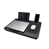 EYHLKM Laptop -Schreibtisch Ständer tragbares Holz Tablet Tisch Ergonomische Schoßschreibtisch for...