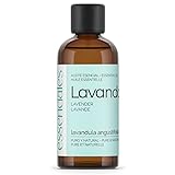Ätherisches Lavendelöl 100% rein - Natürliches Therapieöl - 100ml ESSENCIALES