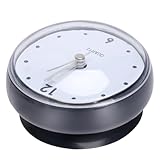 DOITOOL Praktische ABS Saugnapf Badezimmeruhr Geräuschlose Hängeuhr für Bad und Küche Digitale...