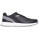 Stromberg Herren Vector Wasserdichte Spikeless Golfschuhe, Schwarz , 45 EU