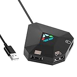 Sporgo Tastatur- und Mausadapter: Adapter Maus Tastatur Kompatibel PS4/PS3/Xbox One/Xbox 360/NS...