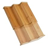 SOLUSTRE Erweiterbares Gewürzregal Aus Holz Organisator Für Haushalt Stabiler Gewürzhalter Für...