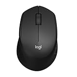 Logitech M330 SILENT PLUS Kabellose Maus, 2,4 GHz mit USB-Nano-Empfänger, 1000 DPI Optical...