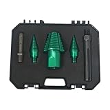 YNPQTDS Holzspalter Bohrersatz, Holzspalt Bit, Abnehmbares Spaltwerkzeug Für Hausreparaturen...