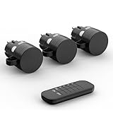 Perfect Funksteckdosen mit Fernbedienung Aussen, 3 x Steckdose mit Funkfernbedienung, 2300 Watt,...