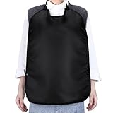 Puwaiio Erwachsene Damen Lätzchen - Elastische Wasserdichte Kleiderschürzen Fürs Essen |...