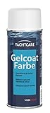 Yachtcare Gelcoat Farbe 400ML RAL 9010 - Glänzende Endversiegelung zum Sprühen für Gelcoat & GFK