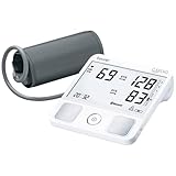 Beurer BM 93 CARDIO Oberarm-Blutdruckmessgerät mit 1-Kanal EKG-Funktion zur Aufzeichnung des...
