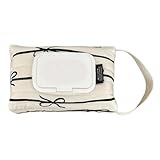 Feuchttücher-Halter – Aufbewahrungstasche für Baby-Feuchttücher, Baumwolle, nachfüllbar, für...