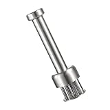 DIYEAH Edelstahl Fleischklopfer mit Nadelaufsatz Fleischzartmacher Hammer zum Lockern und Zartmachen...