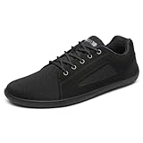 SAGUARO Barfußschuhe Luck Ⅰ- Knit Barfußschuhe Herren Damen - Barfussschuhe mit Weit Zehenbox -...