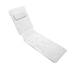 JinSu Ganzkörper Badewannenmatte mit Kissen, 3D Air Mesh Spa Badewannenkissen Matratze, Gestepptes...