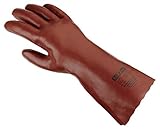 teXXor Handschuhe PVC-Handschuhe ROTBRAUN rotbraun 10