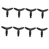 TEHAUX 8 Stück Teiliges Faltbares Tischstativ mit Schraube Tragbarer Mini Kamera Smartphone Halter...