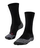 FALKE Herren Wandersocken TK2 Explore M SO Wolle antiblasen dick 1 Paar, Schwarz (Black-Mix 3010),...