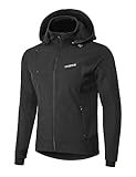 INBIKE Softshelljacke Herren Winter Softshell Jacke Übergangsjacke Wasserdicht Atmungsaktiv...