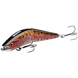 BASSROCK Minnow Swimbait Barsch Forelle Angelköder mit beweglicher Lippe, harter Köder, 8,9 cm,...