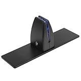 TSSS 4 Stück Schreibtisch Trennwand Klemmen, Schwarz, aus Aluminiumlegierung, Tischklemme für...
