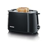 SEVERIN Automatik-Toaster mit Brötchenaufsatz, hochwertiger mit Krümelschublade und 700 W...