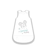 Herding Disney's Mickey Mouse Baby-Schlafsack, Baumwolle, weiß, 110 cm