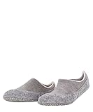 FALKE Stoppersocken Cosyshoe Invisible W Hp Wolle rutschhemmende Noppen 1 Paar, Grau Light Grey...