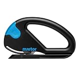 Martor 43037.00 Secumax Snitty Sicherheitsmesser, verdeckte Klinge, Standard, Schwarz