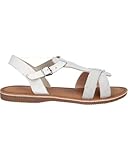 Geox J EOLIE Girl Sandal, White, 38 EU