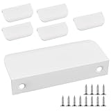 6 Stück Griffe Kommode,80mm Möbelgriffe Versteckter Türgriff Küchenschrankgriffe Griffe für...