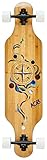 AreA AOB Longboards - Longboard Drop Through mit ABEC 7 - Longboard medium Flex aus Ahorn für...