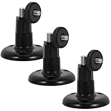 TOGEVAL 3 Stück Schwarze Wandhalterung für Überwachungskameras Schwebendes wandmontiertes Kamera...