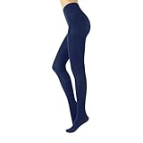 CALZITALY Warme Blickdichte Strumpfhosen aus Baumwolle, S/M, L/XL, XXL | 100 DEN | Made in Italy...