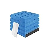 YXINAER Akustikschaumstoff 6/12/24 Pcs Acoustic Foam Panels Home Studio Room Doors Self-Adhesive...