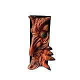 GIFTZU Horror-Bücherregal – Masken und schauende Monster, gruselige Halloween oder Ostern,...