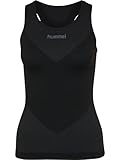 hummel Damen First Seamless Tanktop, Schwarz, M-L EU