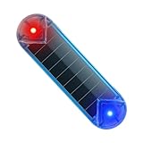 Auto-Sicherheits-Anti-Diebstahl-Licht, simuliertes Solar-Auto-Alarm-LED-Licht, blinkendes...