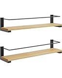 OROPY 2er Pack Gewürzregale Wandmontage für Küche, Gewürzhalter Organizer Hängend aus...