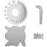 Winkelmessgeräte aus Edelstahl für Bohrer mit mehreren Winkeloptionen und Drahtlehre...