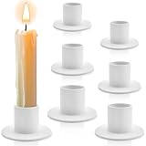 6 Stück Kerzenhalter für Stabkerzen,Retro Candlelight Dinner Kerzenhaltern für Party, Hochzeit,...