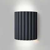 LIGKIN Moderne LED-Wandleuchte Minimalistische Wandlampe aus Harz Weißes Licht Wandleuchte in Form...