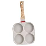 BESTYASH Vierfach ei bratpfanne aus Langlebigem Material Antihaftbeschichtet und Hitzebeständig...