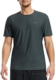 Libin Sport Tshirts Herren Kurzärm,Leichtes Atmungsaktiv Laufshirt for Herren,Workout,...