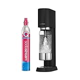 SodaStream® enso™ Premium Wassersprudler aus Edelstahl, inkl. 1 L BPA-FREIE KUNSTSTOFFFLASCHE...