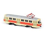 RAPPA Metal Tschechische Retro-Straßenbahn 16 cm