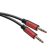 EMOS Klinkenkabel Stereo 3,5 mm Jack, Klinke auf Klinke (2x Stecker), 1,5 m AUX-Kabel/Audiokabel...