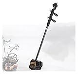 Erhu Chinesische 2-saitige Violine, Geigenmusikinstrument + Kostenloses Zubehör Professionelle Erhu...